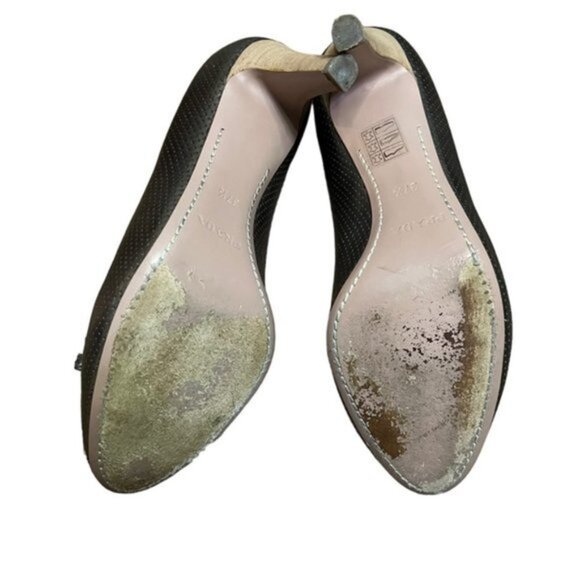 PRADA Bow‎ Pumps Heels Women Size 37.5 - Picture 8 of 9